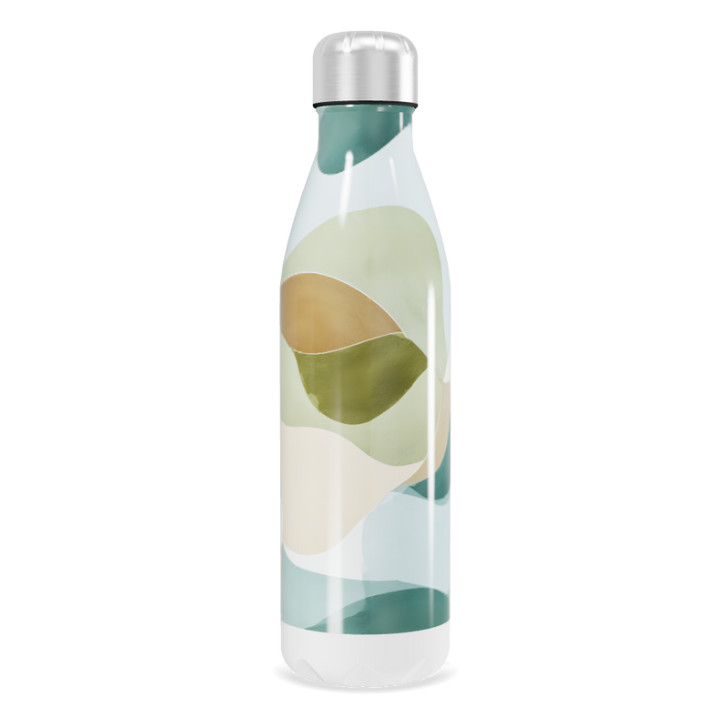 Garrafa Inox Estampada - Cores Abstratas