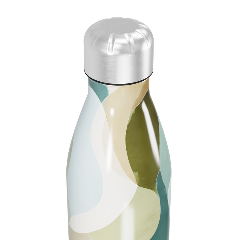 Garrafa Inox Estampada - Cores Abstratas