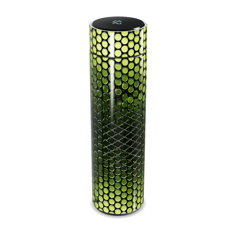 Garrafa Térmica Touch Verde - Tela LED