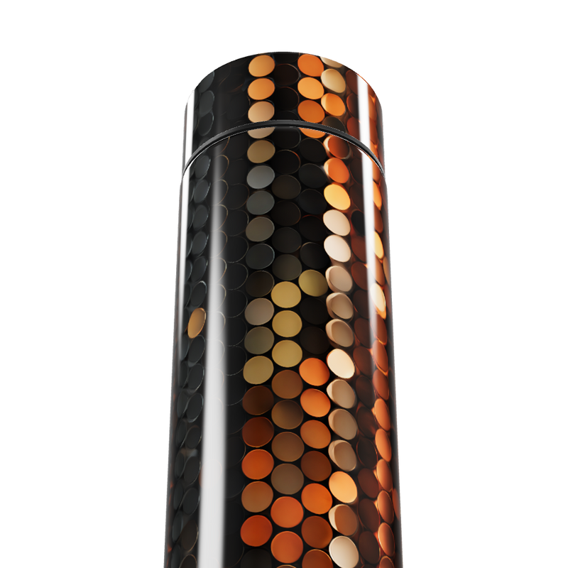 Garrafa Térmica Touch - Estampa Hexagonal Colorida