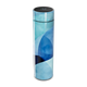 Garrafa Térmica Touch Azul Estampada