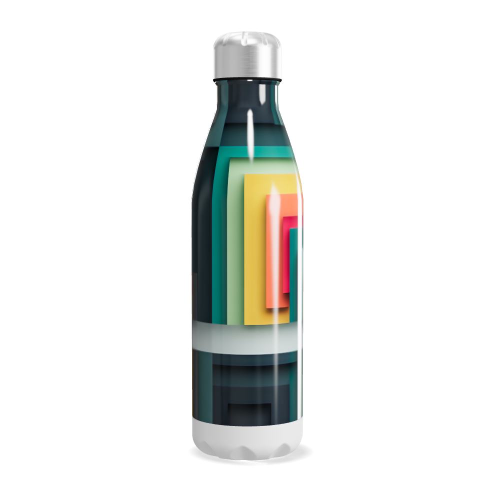 Garrafa Inox - Estampada Colorida 500ml