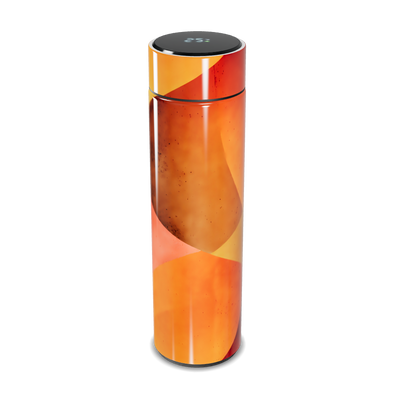 Garrafa Térmica Touch - Laranja Digital LED