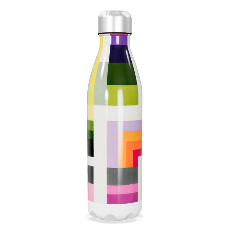 Garrafa Inox - Estampada Multicolorida
