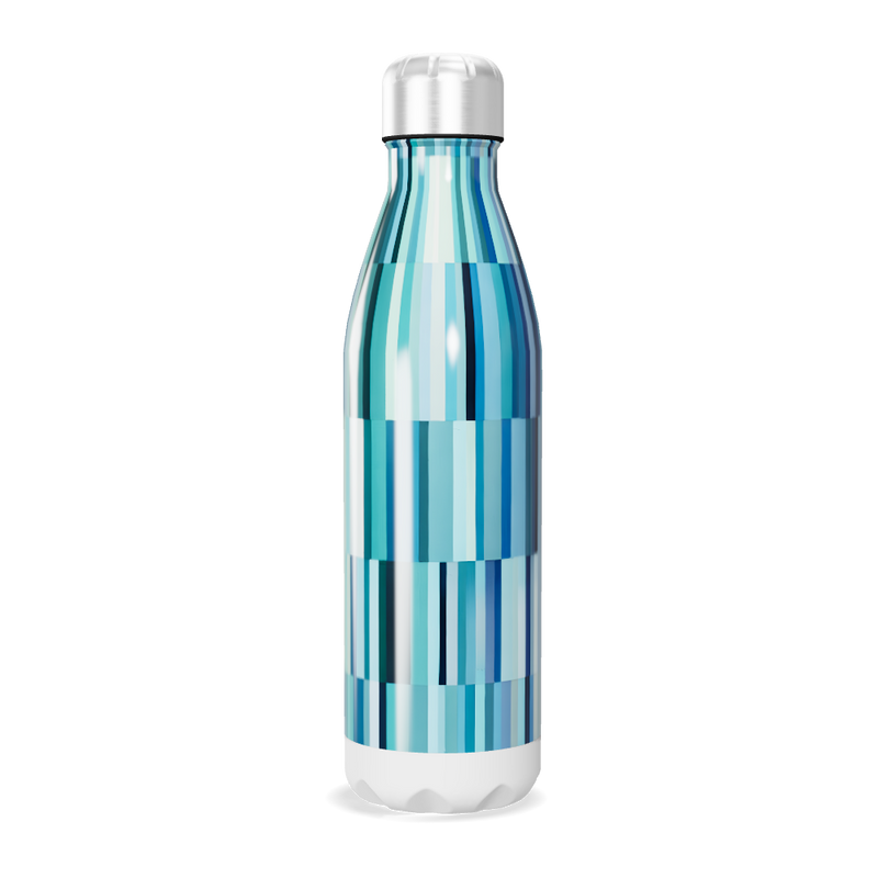 Garrafa Inox Listrada Azul