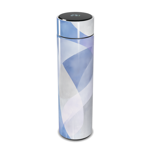 Garrafa Térmica Touch - Azul com Display Digital