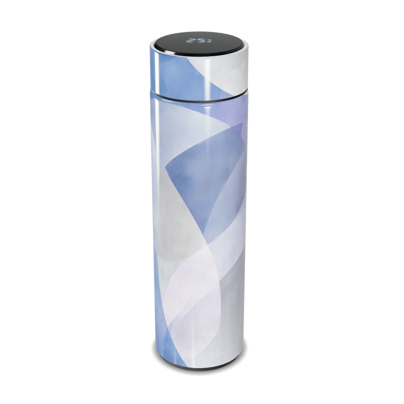 Garrafa Térmica Touch - Azul com Display Digital