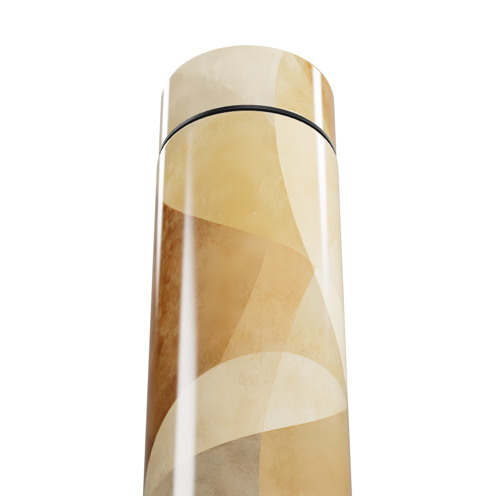 Garrafa Térmica Touch - Mármore Bege Estampada