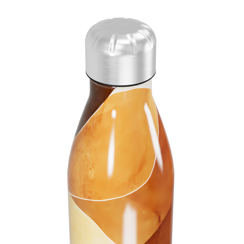 Garrafa Inox - Estampa Abstrata Colorida