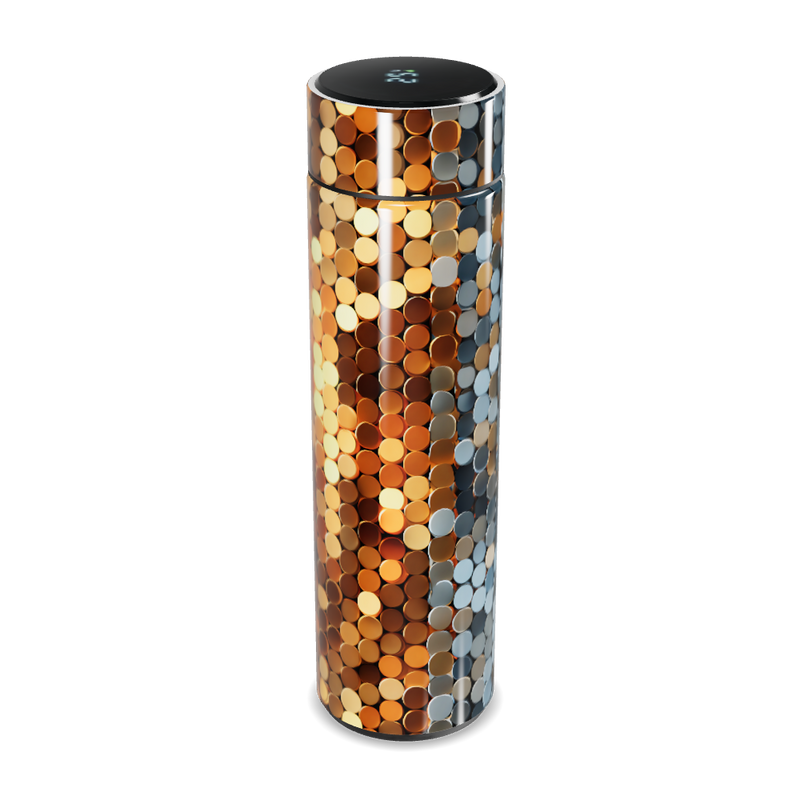 Garrafa Térmica Touch - Estampa Metalizada