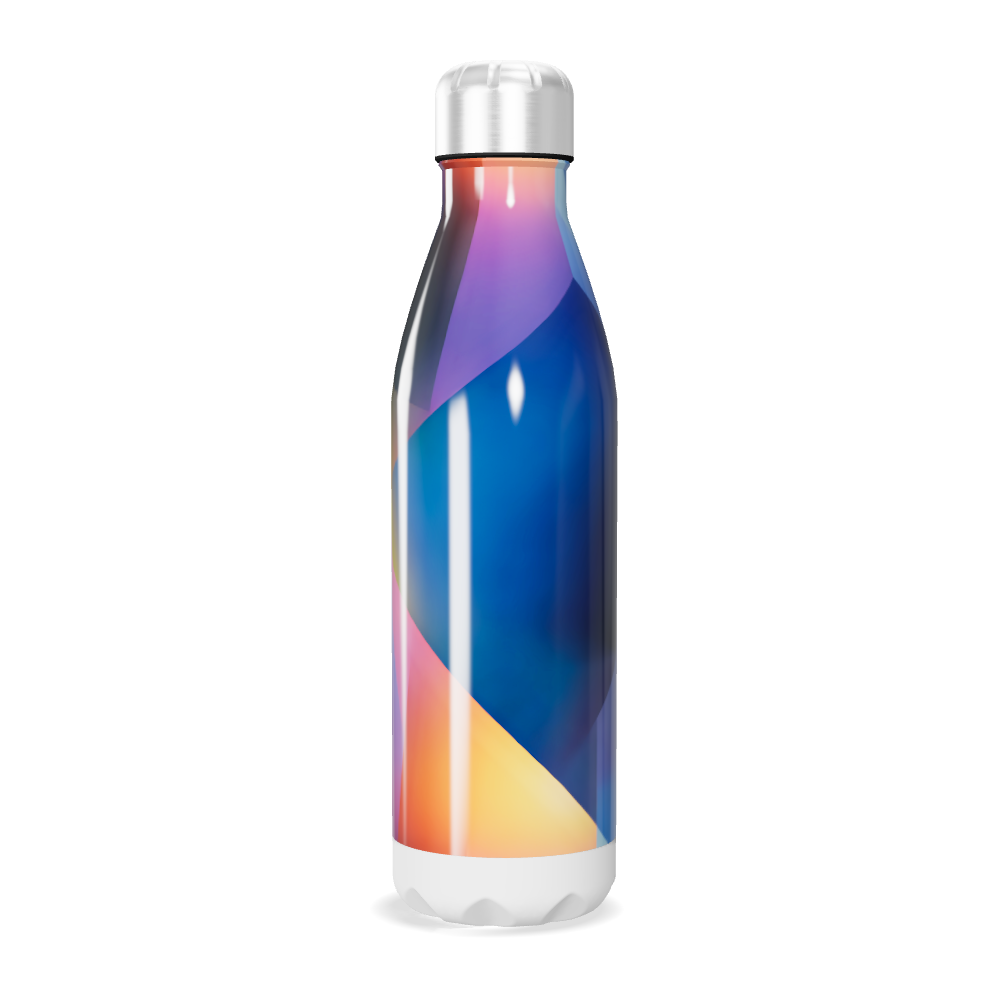 Garrafa Inox - Estampa Multicolorida