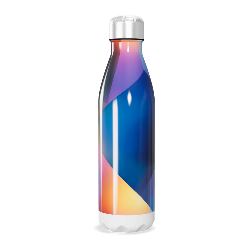 Garrafa Inox - Estampa Multicolorida