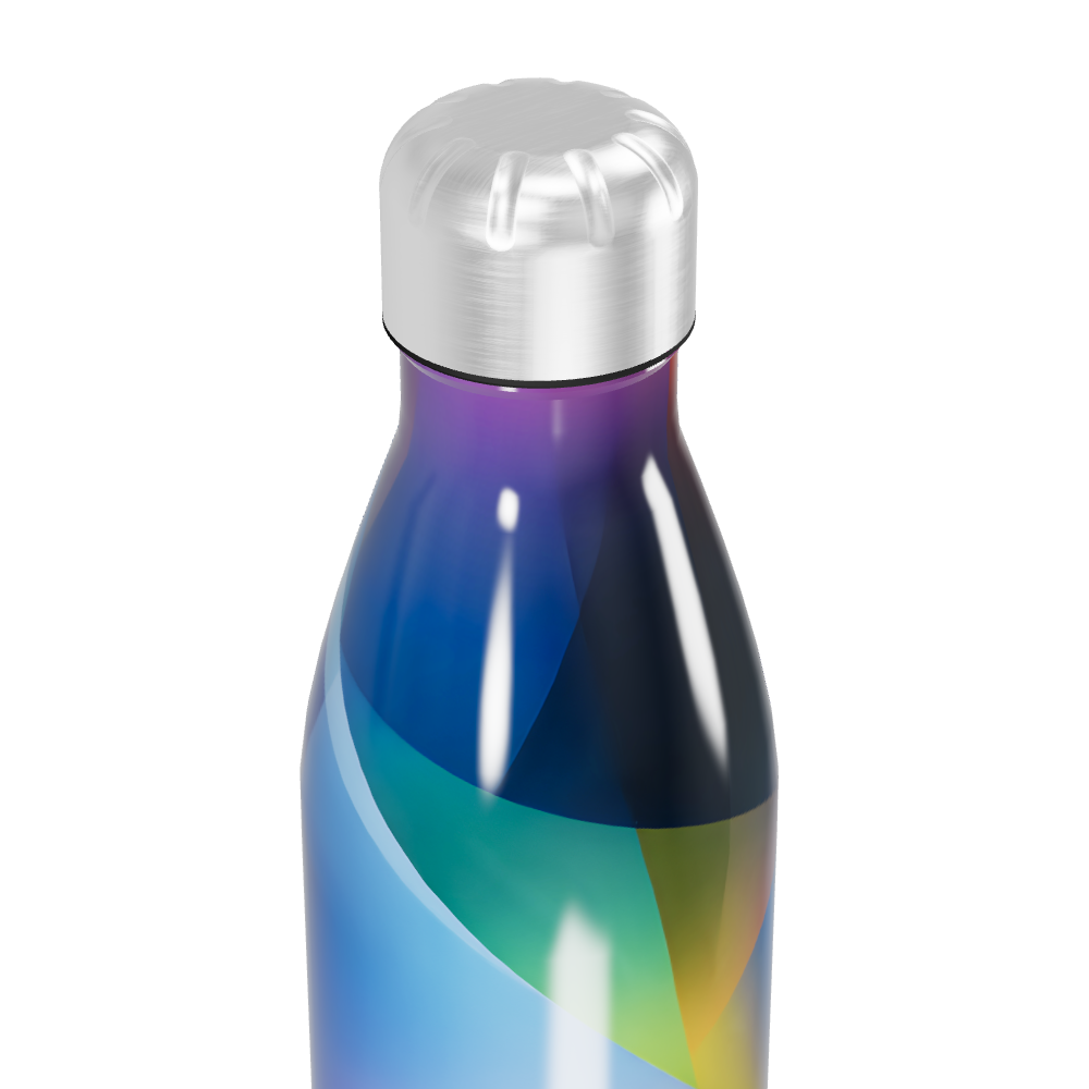 Garrafa Inox - Estampa Multicolorida