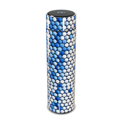 Garrafa Térmica Touch - Azul Texturizada