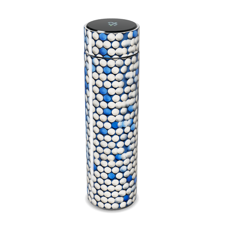 Garrafa Térmica Touch - Azul Texturizada