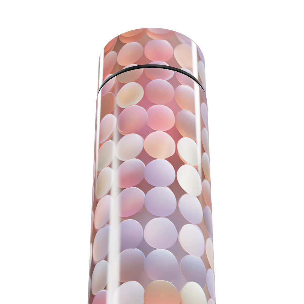 Garrafa Térmica Touch - Estampa Bolinhas Coloridas