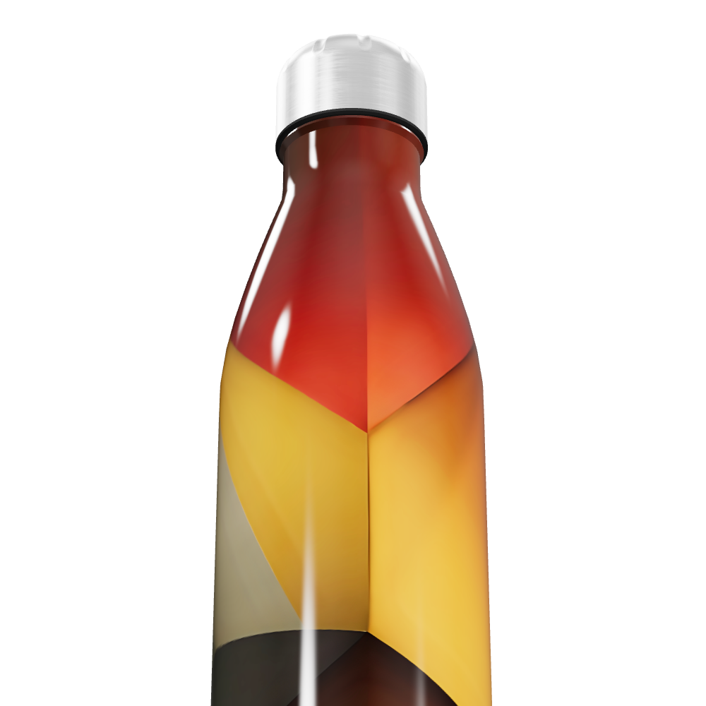 Garrafa Inox - Colorida Abstrata 500ml