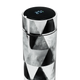 Garrafa Térmica Touch - Estampa Geométrica Preta