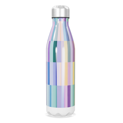 Garrafa Inox - Estampada Multicolorida