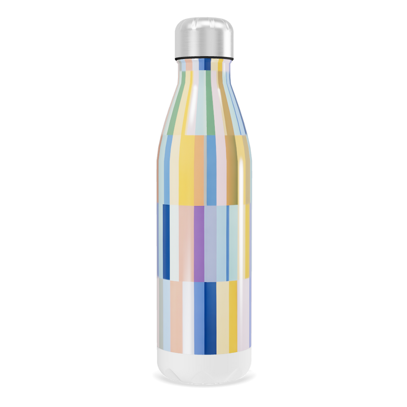 Garrafa Inox - Estampada Multicolorida