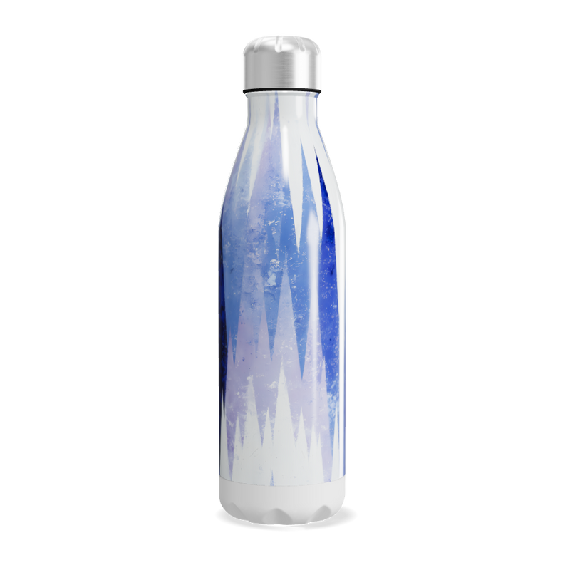 Garrafa Inox - Azul Estampada