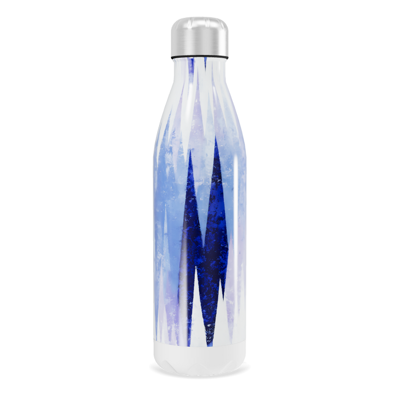 Garrafa Inox - Azul Estampada