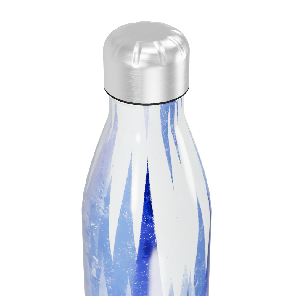 Garrafa Inox - Azul Estampada