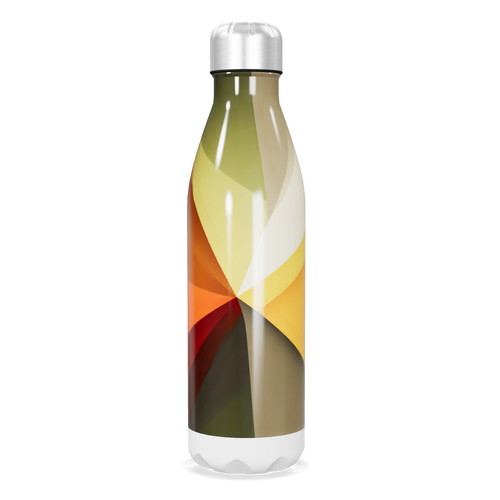 Garrafa Inox - Estampa Colorida Multitonal