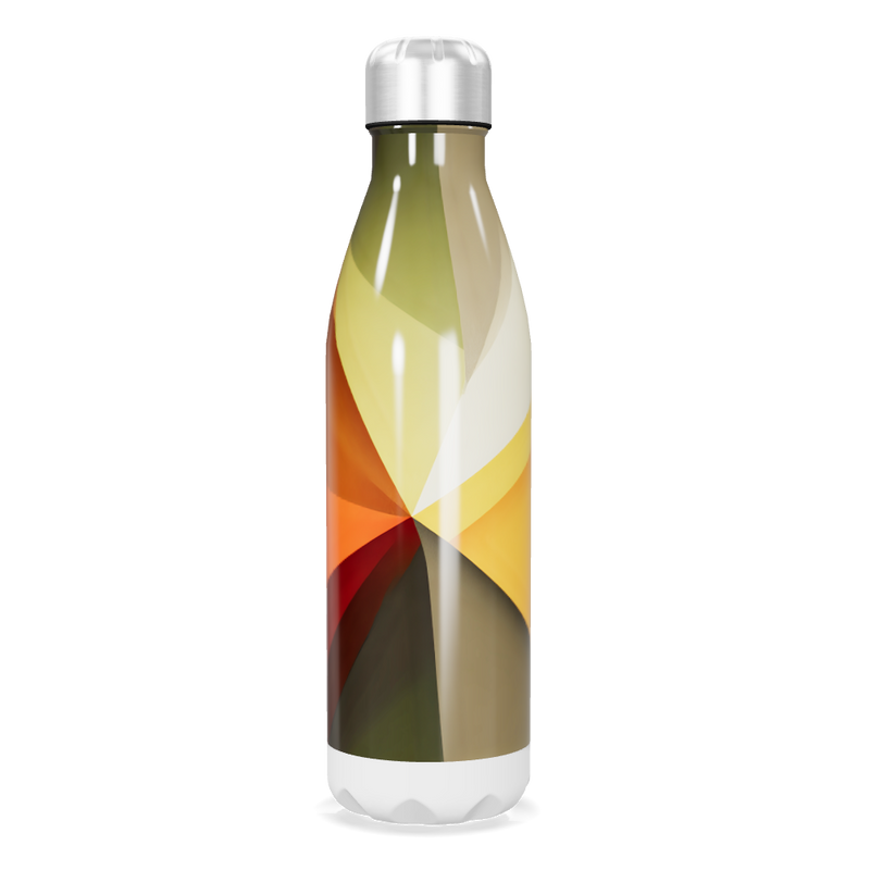 Garrafa Inox - Estampa Colorida Multitonal