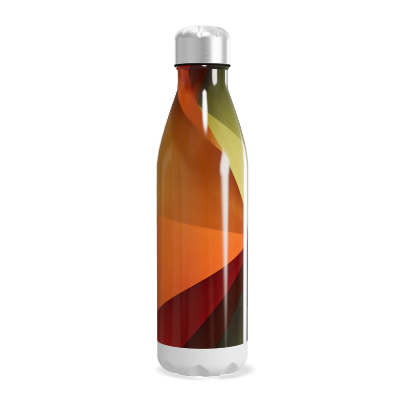 Garrafa Inox - Estampa Colorida Multitonal