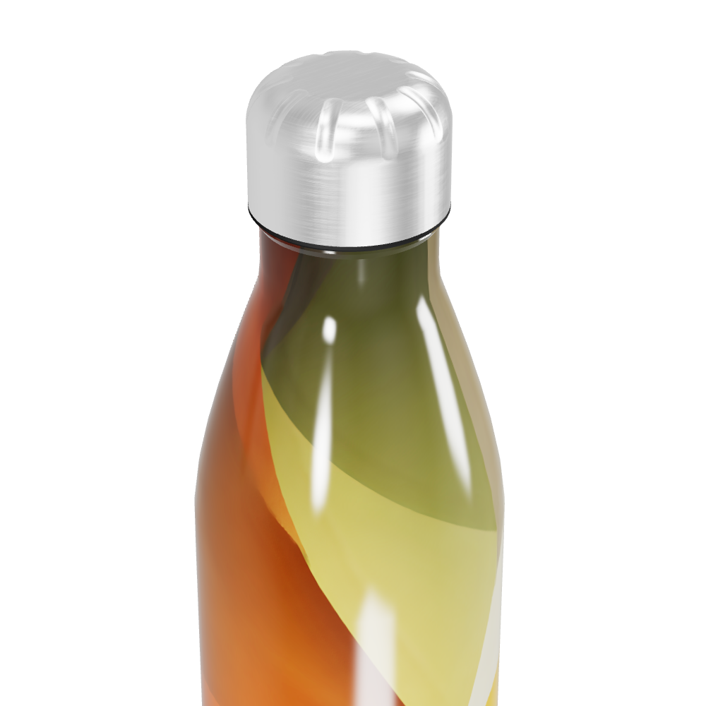 Garrafa Inox - Estampa Colorida Multitonal