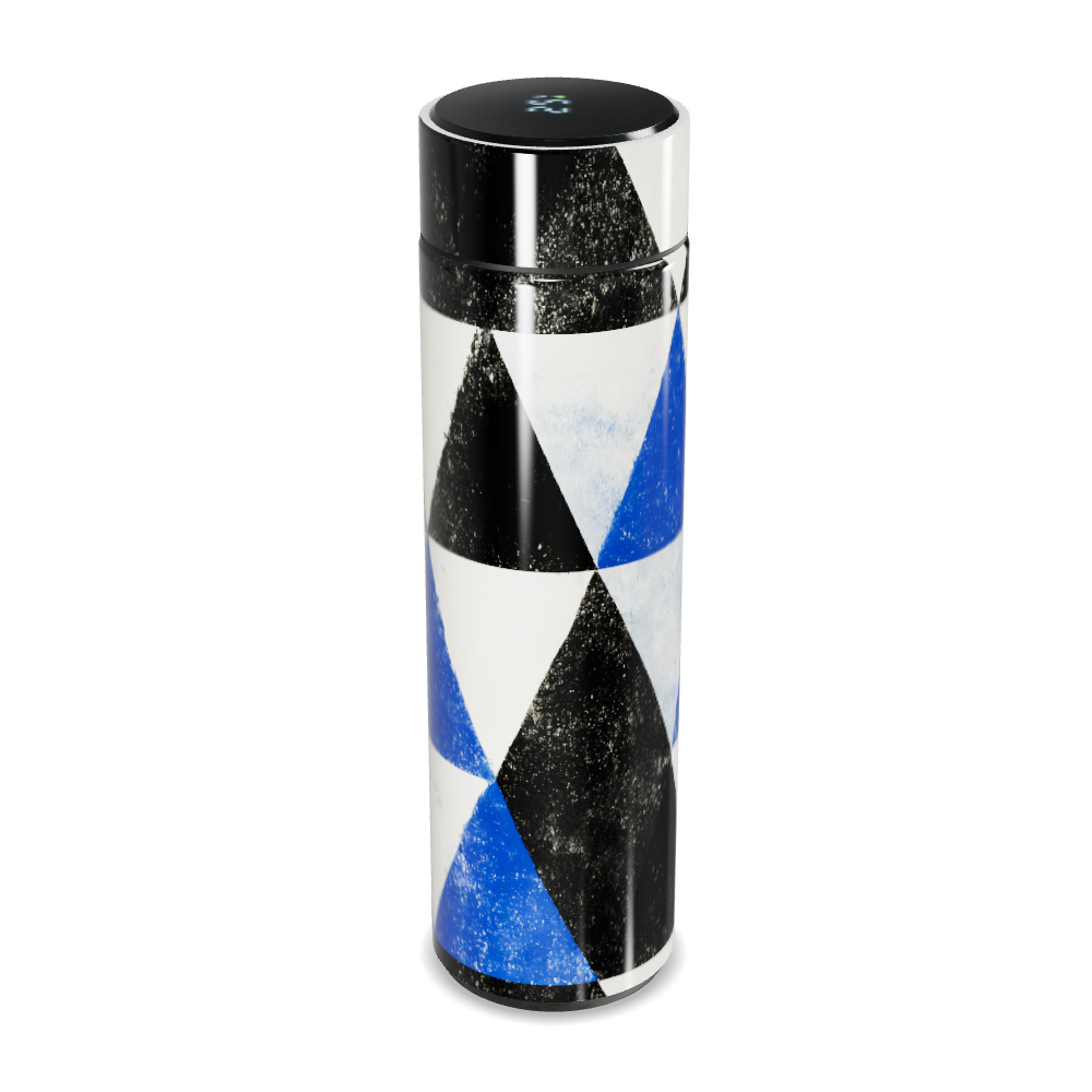 Garrafa Térmica Touch Design Geométrico Colorido