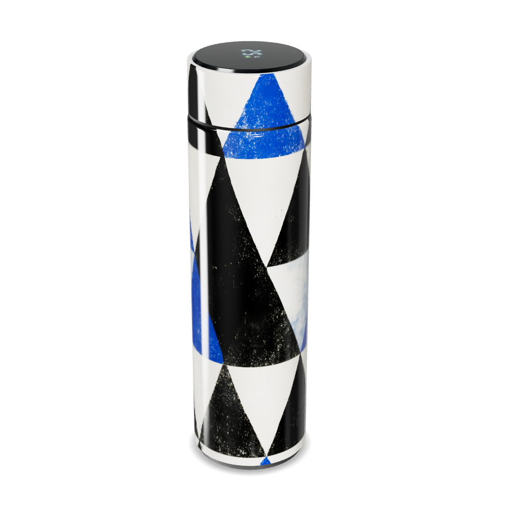 Garrafa Térmica Touch Design Geométrico Colorido