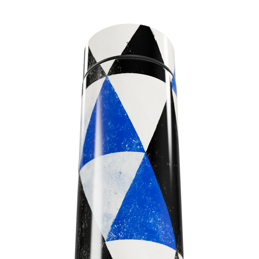 Garrafa Térmica Touch Design Geométrico Colorido