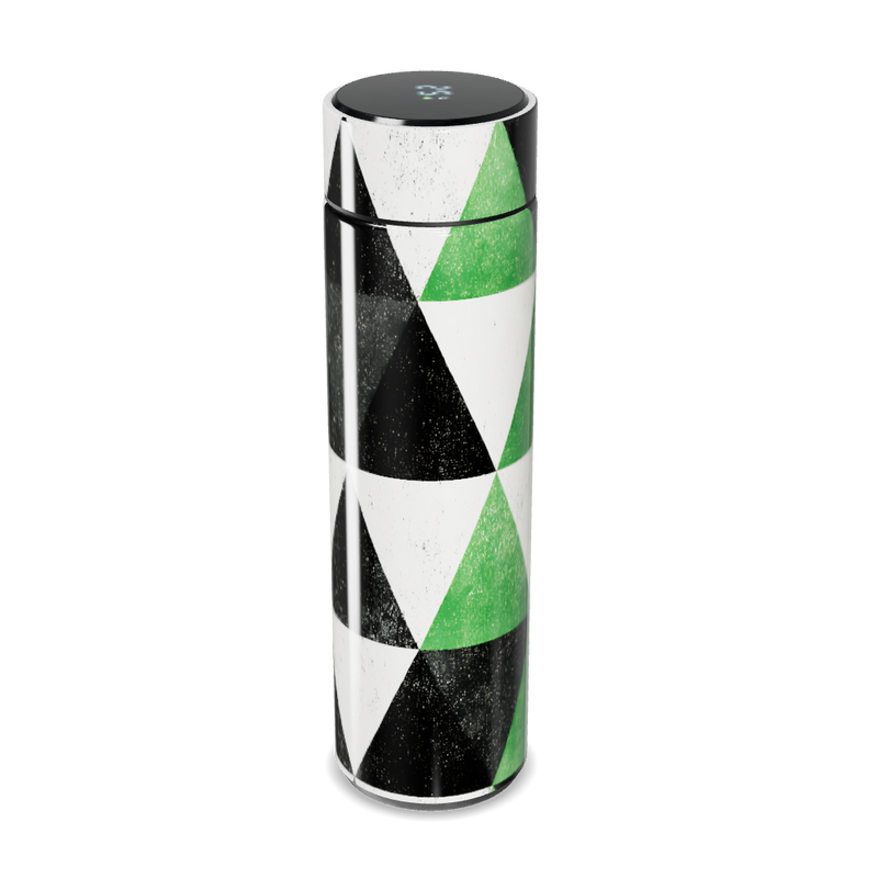 Garrafa Térmica Touch - Geométrica Preto e Branco