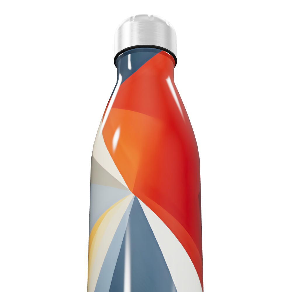 Garrafa Inox Estampada Multicolorida