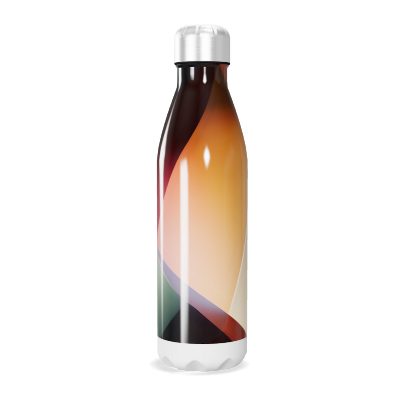 Garrafa Inox - Estampa Multicolorida