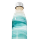 Garrafa Inox - Ondas Azul e Bege