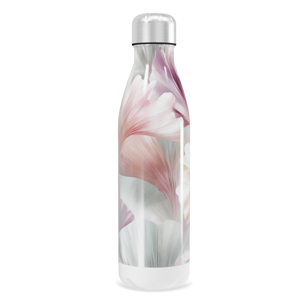Garrafa Inox - Floral Multicolorida