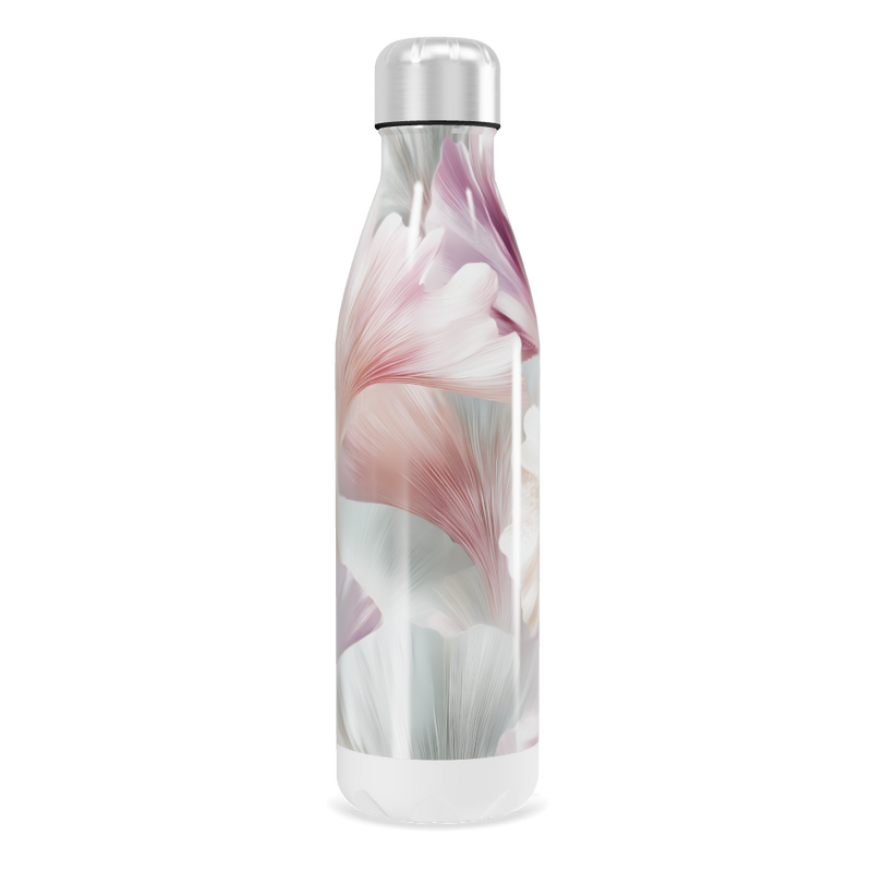Garrafa Inox - Floral Multicolorida