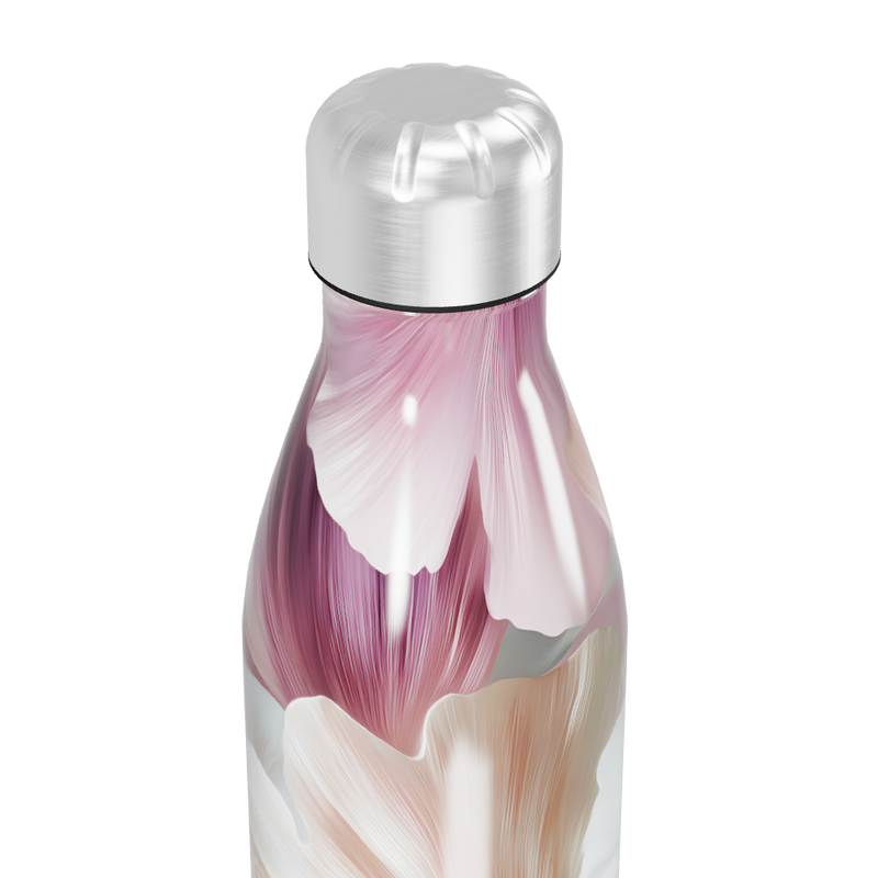 Garrafa Inox - Floral Multicolorida