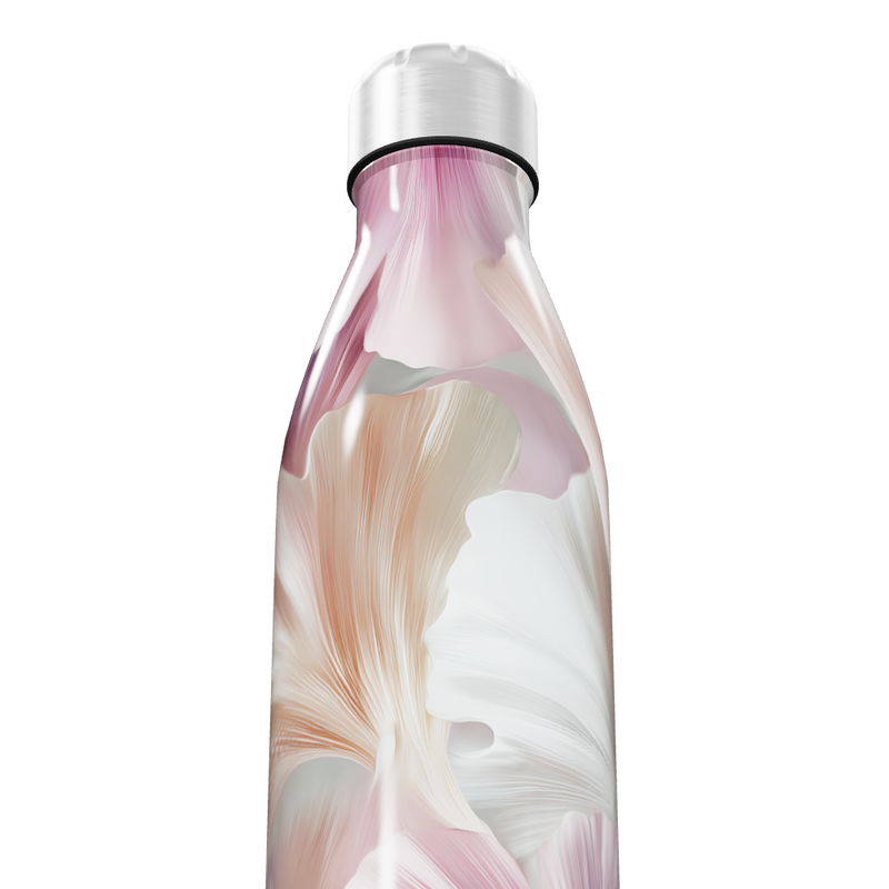 Garrafa Inox - Floral Multicolorida