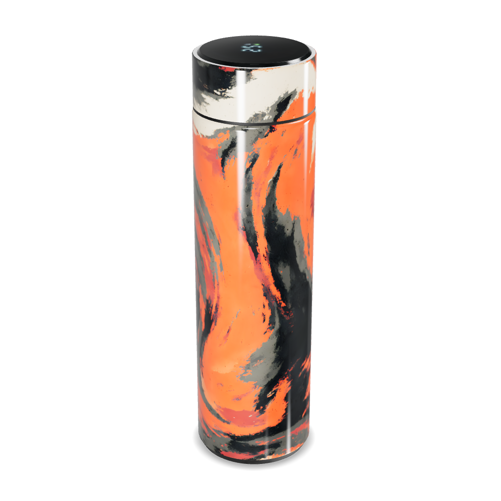 Garrafa Térmica Touch Estampa Abstrata Colorida