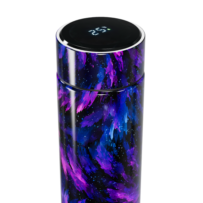 Garrafa Térmica Touch - Estampa Galáxia