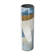 Garrafa Térmica Touch - Azul Geométrica Aço