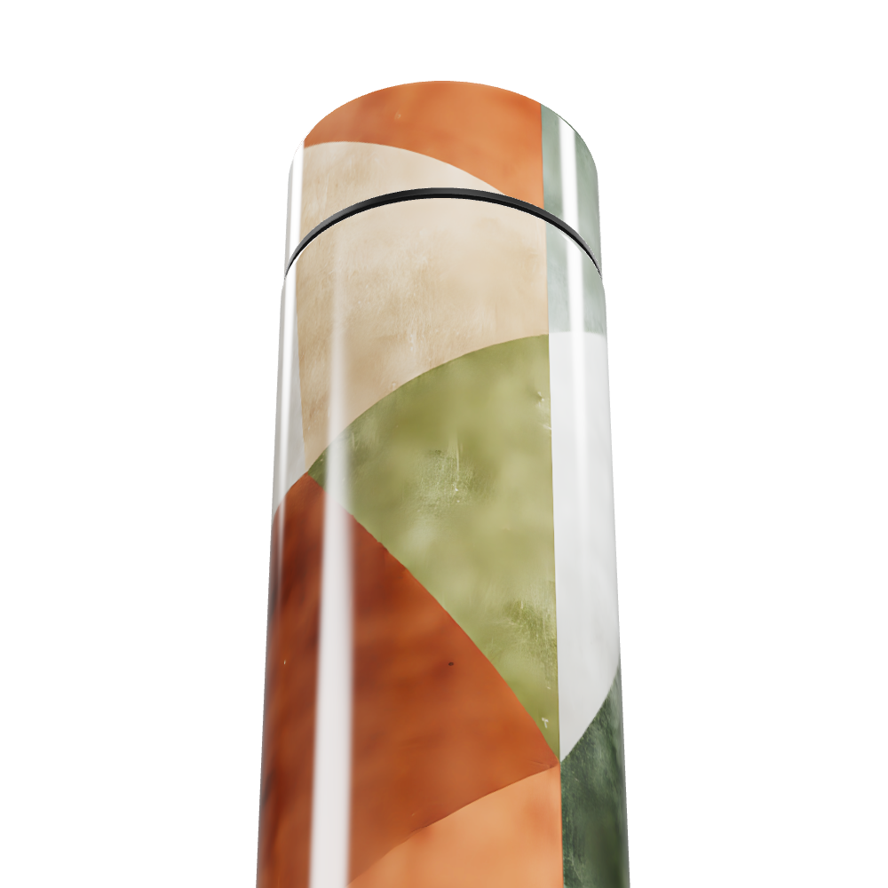 Garrafa Térmica Touch Estampada Geométrica