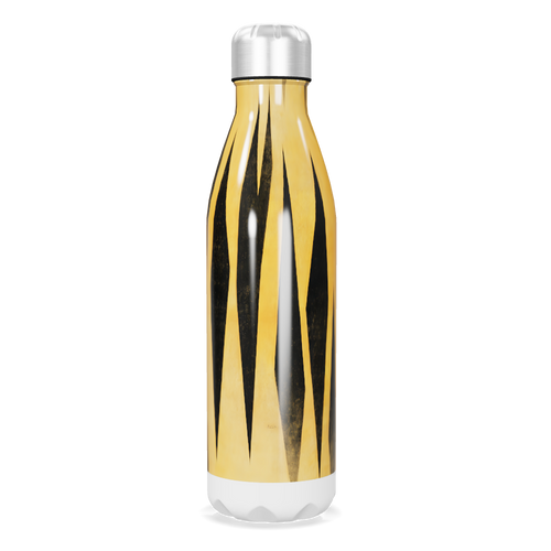Garrafa Inox - Estampa Tigre Amarela
