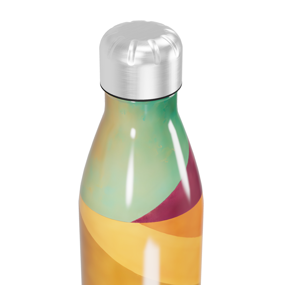 Garrafa Inox Estampada Multicolorida