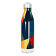 Garrafa Inox - Estampa Geométrica Colorida