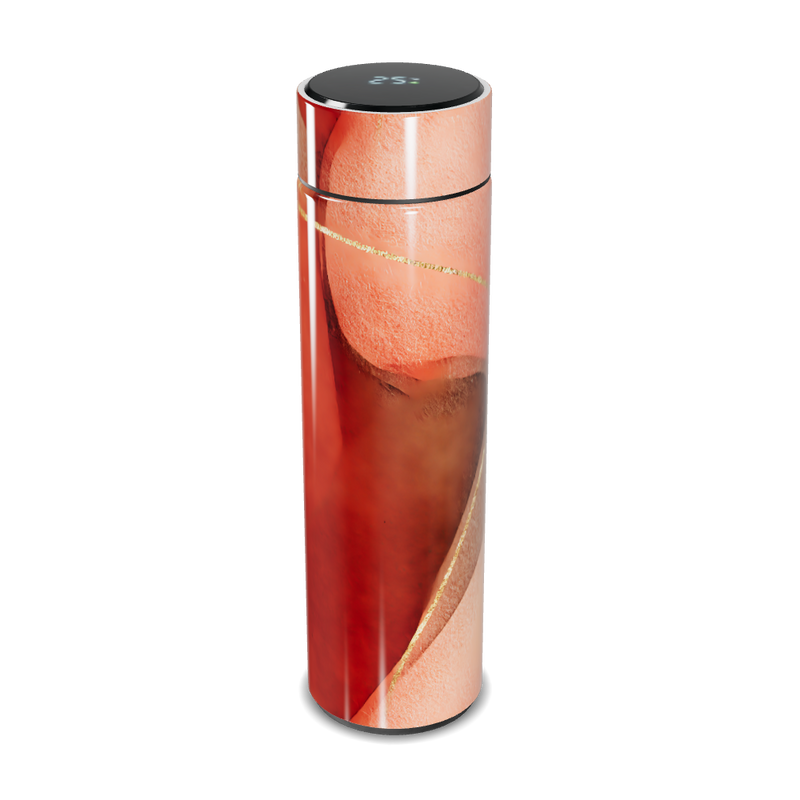 Garrafa Térmica Touch - Vermelha com Display Digital